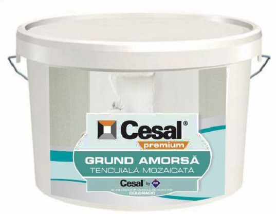 Cesal Castel mozaikvakolat alapozó.