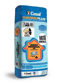 Cesal Thermoplus kettő az egyben polisztirol ragasztó.