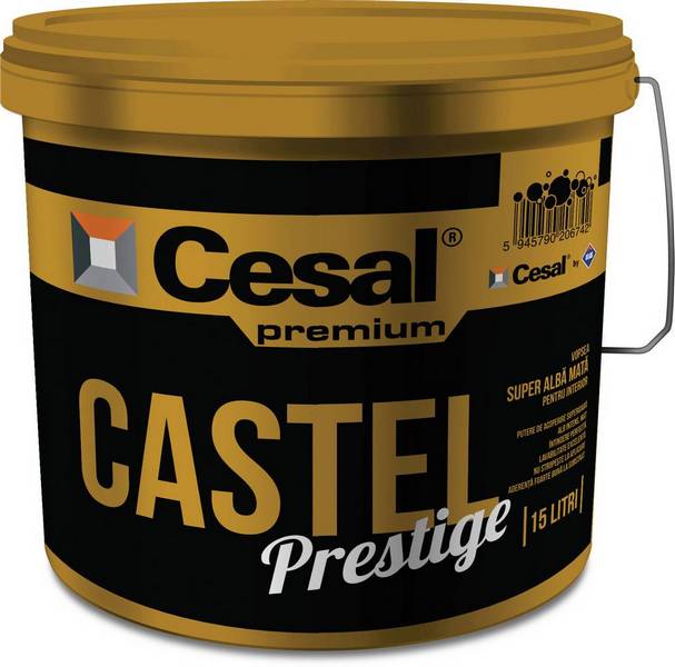 Cesal Castel egyrétegű kül- és beltéri falfesték.