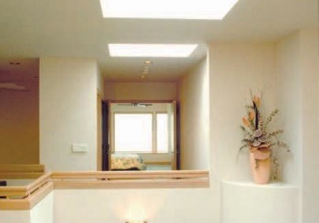 Lakásbelső ANA 32 vakolattal készítve.