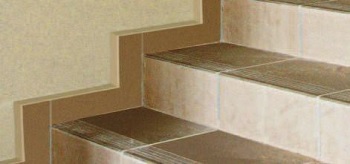 Csempe ragasztása Cesal anyaggal.